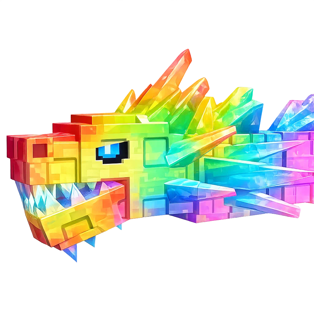 Rainbow Ice Serpent